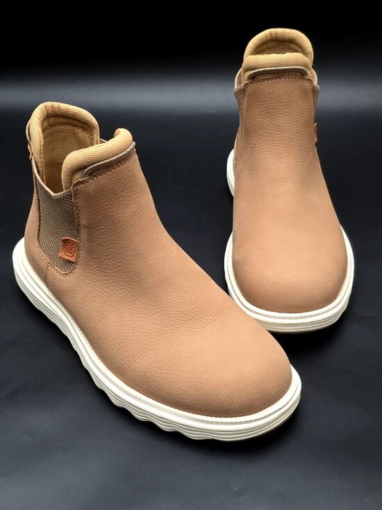 Hey Dude Branson Walnut Brown Comfort Chelsea Boots Shoes Men\'s Size 7 main image 7